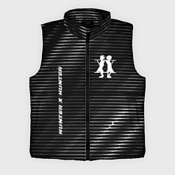 Мужской жилет Hunter x Hunter metal anime lines, цвет: 3D-черный