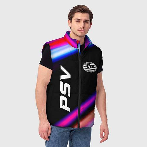 Мужской жилет PSV speed game lights / 3D-Черный – фото 3