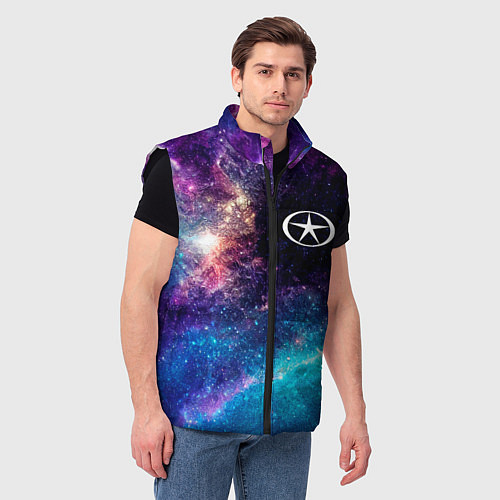Мужской жилет JAC space auto / 3D-Черный – фото 3