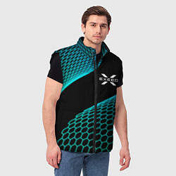 Мужской жилет Exeed electro hexagon, цвет: 3D-черный — фото 2