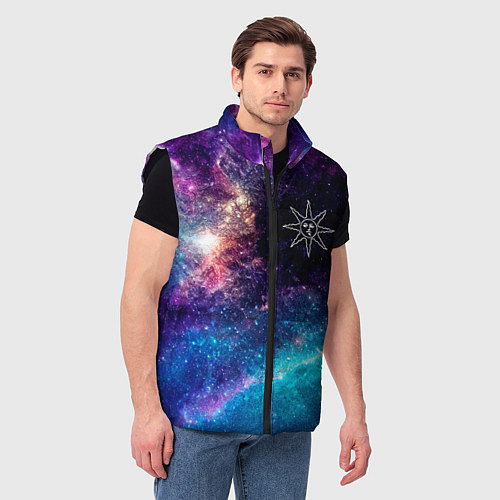 Мужской жилет Dark Souls space game / 3D-Черный – фото 3