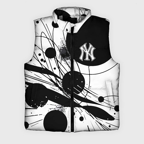 Мужской жилет New York Yankees baseball team - abstraction / 3D-Светло-серый – фото 1