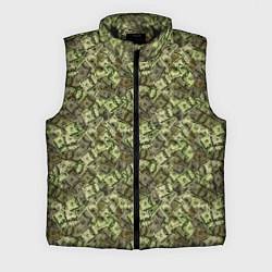 Мужской жилет Милитари деньги, цвет: 3D-черный
