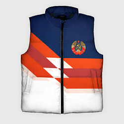 Мужской жилет СССР спорт геометрия, цвет: 3D-черный