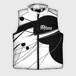 Мужской жилет Milano - fashion abstraction, цвет: 3D-черный