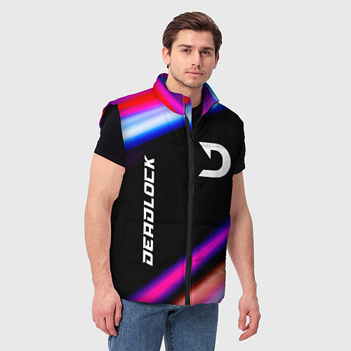Мужской жилет Deadlock speed game lights / 3D-Черный – фото 3