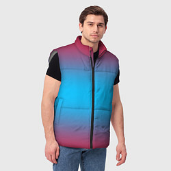 Мужской жилет Neon gradeinet, цвет: 3D-светло-серый — фото 2