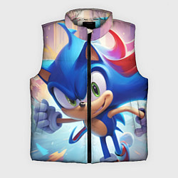 Мужской жилет Sonic 1, цвет: 3D-светло-серый