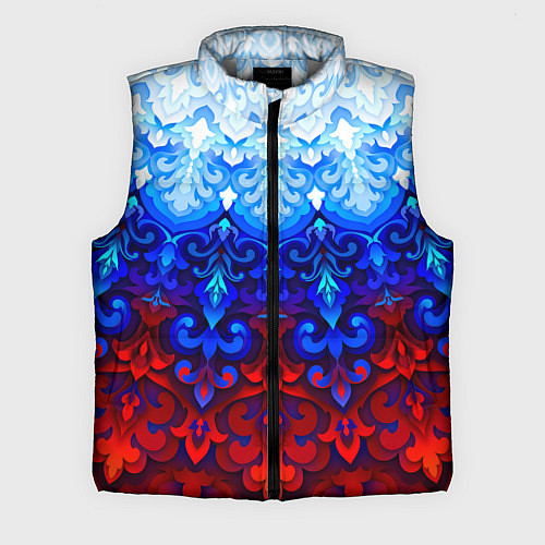 Мужской жилет Душа моя Россия 1 / 3D-Светло-серый – фото 1
