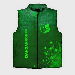 Мужской жилет Danganronpa - green gradient вертикально