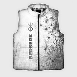 Мужской жилет Berserk - white gradient по-вертикали, цвет: 3D-черный