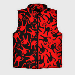 Мужской жилет ЪУЪ съука mem pattern, цвет: 3D-красный