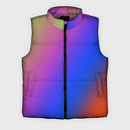 Мужской жилет Градиент полосы / 3D-Светло-серый – фото 1