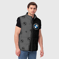 Мужской жилет Bmw performance Темный, цвет: 3D-черный — фото 2
