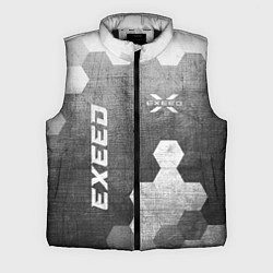 Мужской жилет Exeed - grey gradient вертикально, цвет: 3D-черный