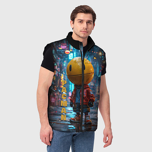 Мужской жилет Urban Pac 8bit / 3D-Черный – фото 3