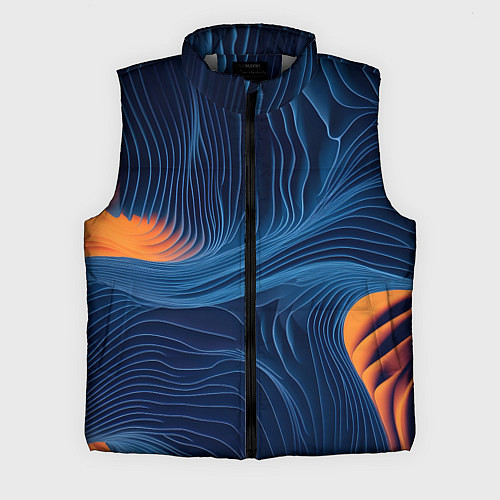 Мужской жилет Абстрактная иллюзия / 3D-Светло-серый – фото 1