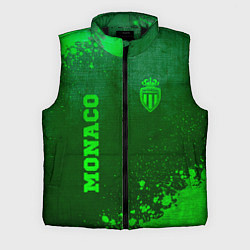Мужской жилет Monaco - green gradient вертикально, цвет: 3D-черный