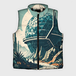 Мужской жилет Фантастика круглое здание