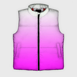 Мужской жилет Gradient color pink, цвет: 3D-красный