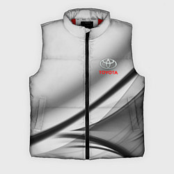 Мужской жилет Toyota texrure grey, цвет: 3D-красный