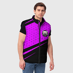 Мужской жилет The Witcher geometry, цвет: 3D-черный — фото 2