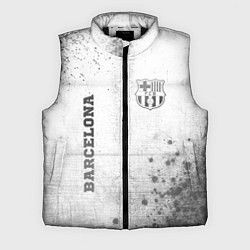 Мужской жилет Barcelona - white gradient вертикально, цвет: 3D-черный