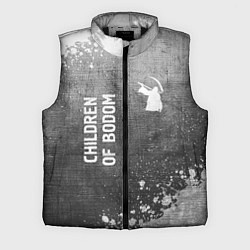 Мужской жилет Children of Bodom - grey gradient вертикально, цвет: 3D-черный