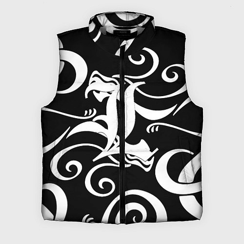 Мужской жилет Death Note japan anime / 3D-Светло-серый – фото 1