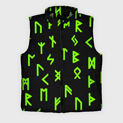Мужской жилет Славянская символика кислота / 3D-Светло-серый – фото 1