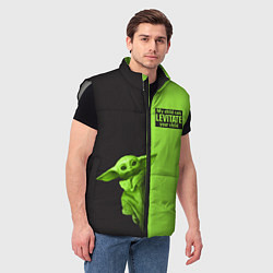 Мужской жилет Child Grogu, цвет: 3D-светло-серый — фото 2