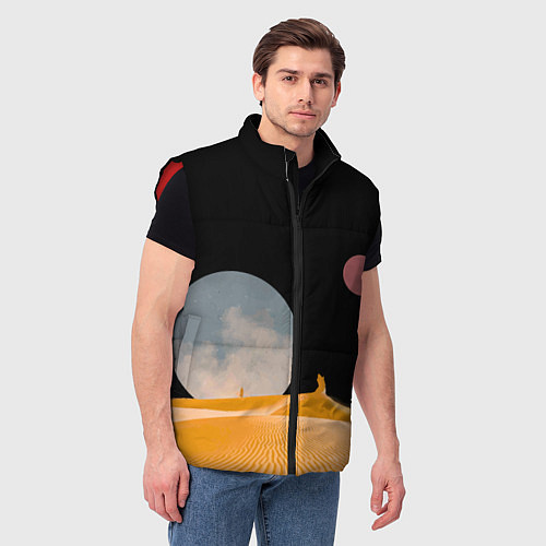 Мужской жилет Arrakis sandworm Dune / 3D-Красный – фото 3