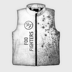 Мужской жилет Foo Fighters - white gradient по-вертикали, цвет: 3D-черный
