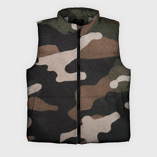 Мужской жилет Армейский камуфляж / 3D-Светло-серый – фото 1