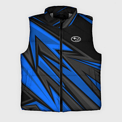 Мужской жилет Субару - синяя спорт униформа, цвет: 3D-светло-серый