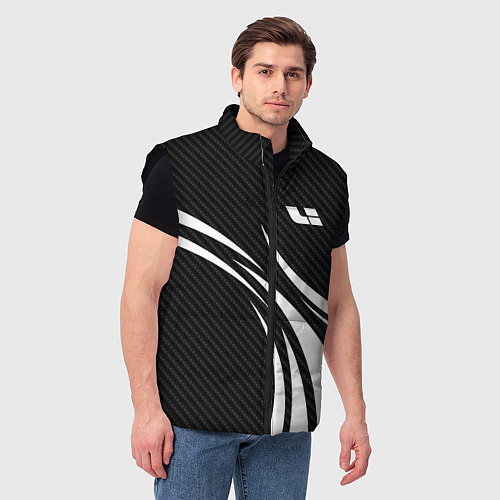 Мужской жилет Lixiang - carbon black / 3D-Черный – фото 3