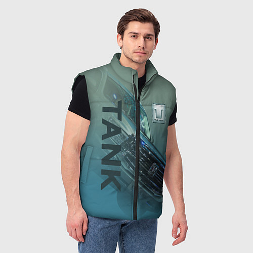 Мужской жилет Tank 500 / 3D-Черный – фото 3