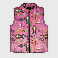 Мужской жилет Паттерн с Гермионой из Гарри Поттер, цвет: 3D-черный