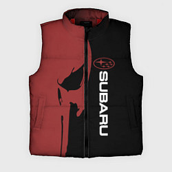 Мужской жилет Subaru и череп, цвет: 3D-красный