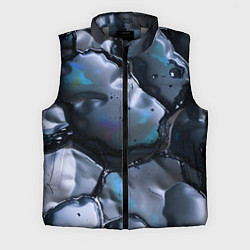 Мужской жилет Жидкая субстанция серая, цвет: 3D-светло-серый