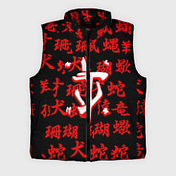 Мужской жилет Doom japan, цвет: 3D-черный