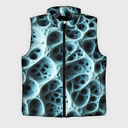 Мужской жилет Белая пористая структура, цвет: 3D-светло-серый