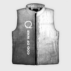Мужской жилет God of War - grey gradient по-вертикали, цвет: 3D-черный