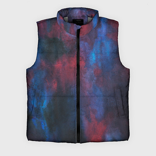Мужской жилет Тай-дай космос / 3D-Светло-серый – фото 1