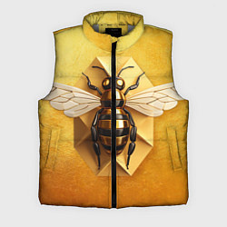 Мужской жилет Пчела на золоте, цвет: 3D-светло-серый