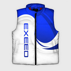 Мужской жилет Exeed - синий и белый, цвет: 3D-красный