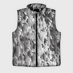 Мужской жилет Монохромный камуфляж