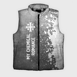 Мужской жилет My Chemical Romance - grey gradient по-вертикали, цвет: 3D-черный