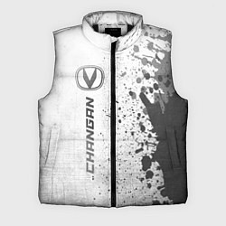 Мужской жилет Changan - white gradient по-вертикали, цвет: 3D-черный