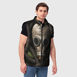 Мужской жилет Авто рожденные в СССР, цвет: 3D-черный — фото 2